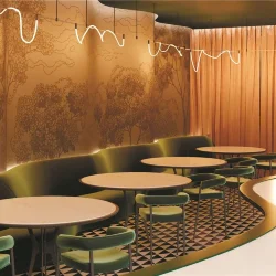 Трековый светильник Tau 3000К 48Вт 110° (Черный)