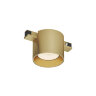 DK5743-SB Светильник для трека SHINE SPOT со светодиодом, D70*H60, 48V DC, 8W, RA?90, 3000K, IP20, сатинированная латунь, алюминий. Фото 3