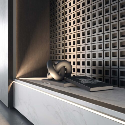 Профиль SL-MINI-SHELF-Н8-2000 ANOD OLIVE GREY (Arlight, Алюминий) 038205 - фото 6