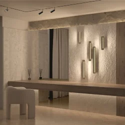 Настенный светильник (бра) Maya 3000К 23Вт (Золото)