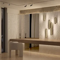 Настенный светильник (бра) Maya 3000К 23Вт (Золото)