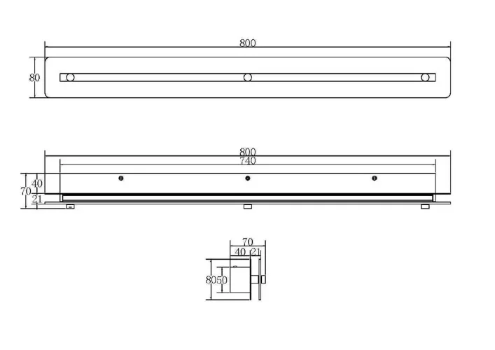 Настенный светильник (бра) Maya 3000К 23Вт (Золото) - фото 4