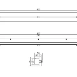 Настенный светильник (бра) Maya 3000К 23Вт (Золото)