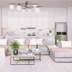 Потолочный светильник Nostalgia E14х6 (Черный и Золото)