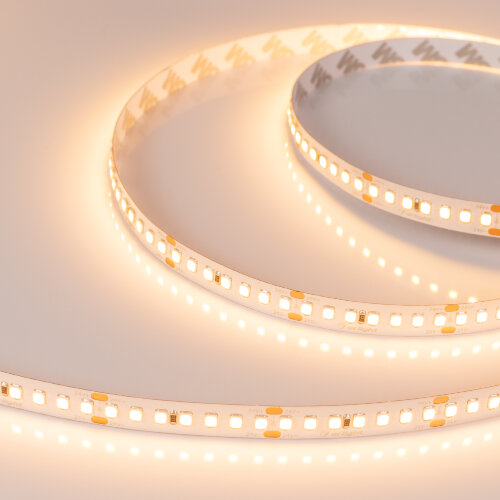 Светодиодная лента RT 2-5000 24V Warm3000 3x (2835, 840 LED, LUX) (Arlight, 17 Вт/м, IP20) - фото 1