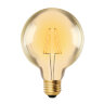 LED-G95-6W-GOLDEN-E27 GLV21GO Лампа светодиодная Vintage, Форма шар, золотистая колба - фото 2