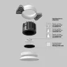 Встраиваемый светильник Раунд / Round 12 Вт 4000 К 50° (Белый) DL058-12W4K-TRS-W - фото 8