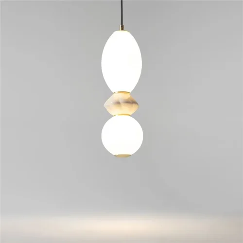 Подвесной светильник Brosche 3000K 12Вт (Латунь) - фото 10