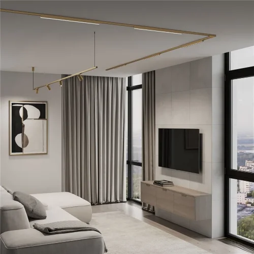 Brass Line Трековый светильник 24W 4000K латунь 85527/01 - фото 6