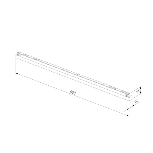 Brass Line Трековый светильник 24W 4000K латунь 85527/01 - фото 8