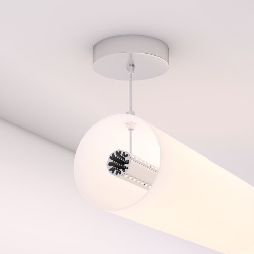 Профиль SL-ROUND-D70-360deg-2000 ANOD (Arlight, Алюминий) - фото 3