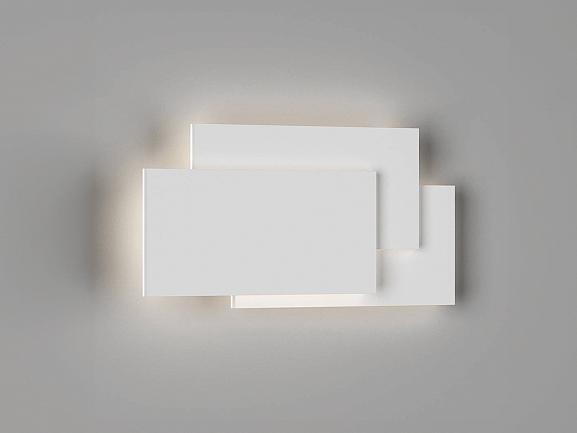 'Светильник настенный GW белый, 3000K, GW-6809-12-WH-WW - фото