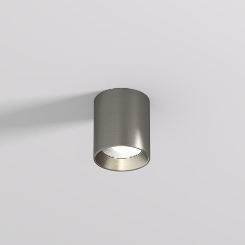 DK2610-DN Накладной светильник SHINE TUBE со светодиодом, D70*H80, IP20, 3000К, 10W, RA?90, темный никель, алюминий.