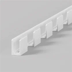 Гибкий профиль для гибкого неона 12x6 мм (алюминий, 1м) (Белый)