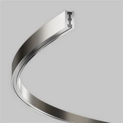 Шинопровод круглый из полукругов 1800мм Flarity платина (Платина)