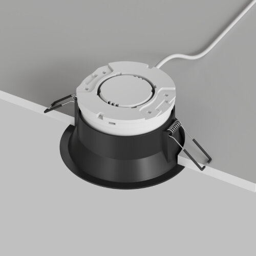DK2155-BK Встраиваемый светильник INER, до 15 Вт LED, GX53, IP20, алюминий, чёрный. Фото 4