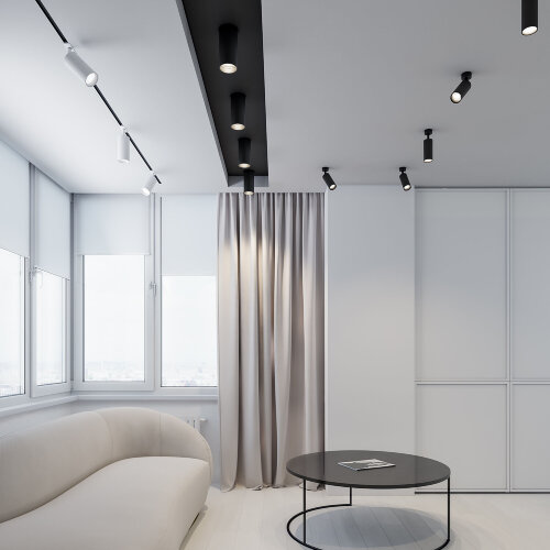 Светодиодный светильник Diffe черный - Фото 4