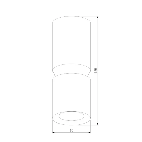 Светильник потолочный светодиодный 12W 4000К чёрный 25048/LED - фото 3