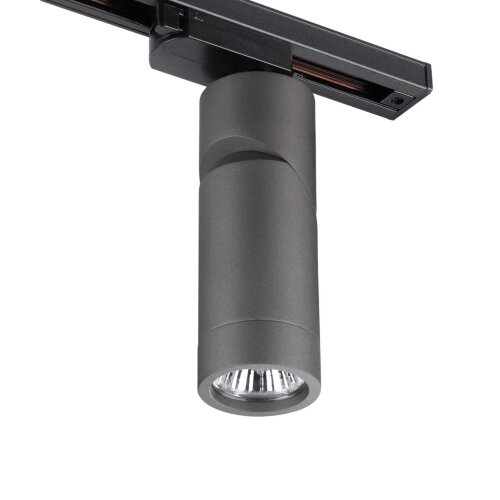 Светильник трековый однофазный трехжильный «Novotech» 370589, серия: ELITE (крепление к треку). Фото 2.