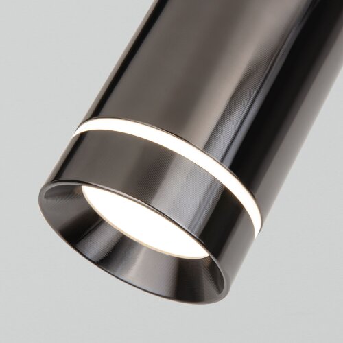 Трековый светодиодный светильник для однофазного шинопровода Glory Черный жемчуг 7W 4200K - Фото 3