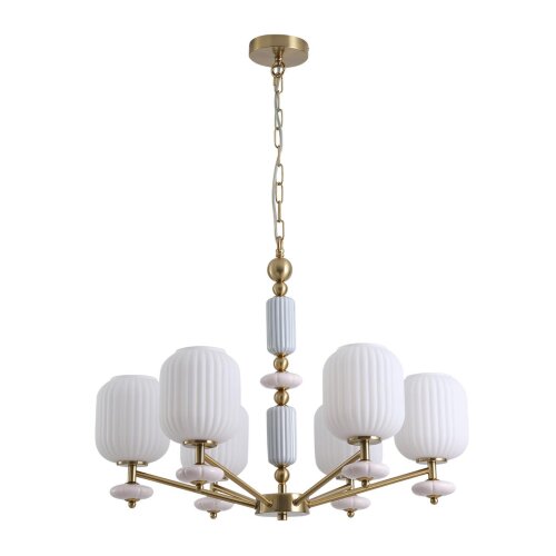 Люстра «LUMION» 8334/6, серия: ALEGRA (крепление на планке). Фото 1.