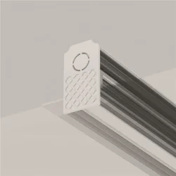 Заглушки к встраиваемому шинопроводу Exility 2 шт. белый (Белый)