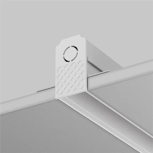 Заглушки к встраиваемому шинопроводу Exility 2 шт. белый (Белый) - фото 5