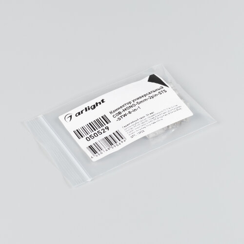 Коннектор универсальный COB-MONO-5mm-2pin-STS-STW-8-in-1 (Arlight, IP20 Пластик) - фото 2