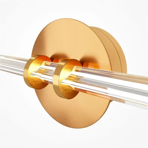 Настенный светильник (бра) Plume 3000К 12Вт (Латунь) - фото 13