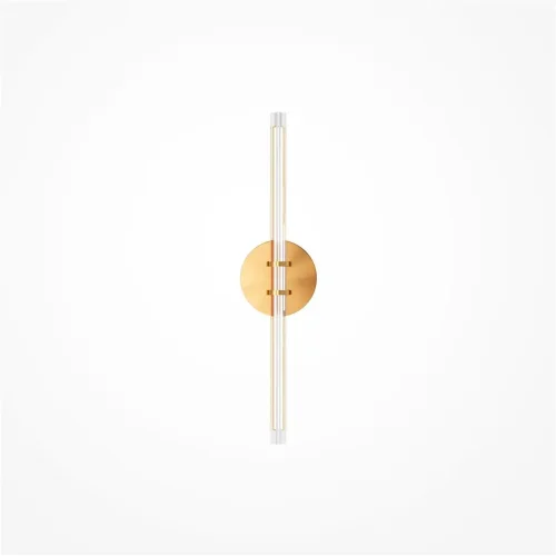 Настенный светильник (бра) Plume 3000К 12Вт (Латунь) - фото 15