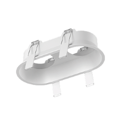 Корпус светильника потолочный встраиваемый наклонный, Белый, IP20, COMBO-50-WH 005081