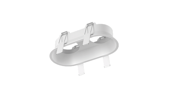 Корпус светильника потолочный встраиваемый  наклонный, Белый, IP20, COMBO-50-WH. Фото 2