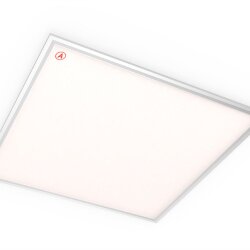 Светодиодная панель 595x595x10 мм 38 Ватт с серой рамкой 4000К с Бап-1