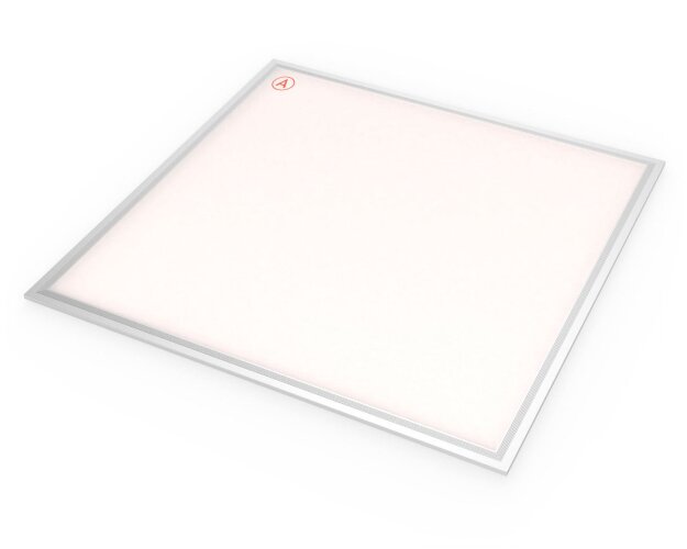 Светодиодная панель 595x595x10 мм 38 Ватт с серой рамкой 4000К с Бап-1 - фото 4