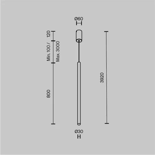 Подвесной светильник Про Экстра / Pro Extra 3000-4000К 6Вт (Черный) MOD160PL-L6BK - фото 7