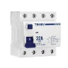 Выключатель дифференциального тока (УЗО) 4п (3P+N) 32А 30мА тип AC 6кА PRIZMA TOKOV ELECTRIC TKE-PZ60-RCDM-4-32-30-AC - фото