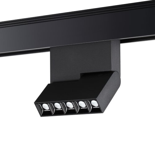 Трековый светильник для низковольного шинопровода «Novotech» 358535, серия: KIT (крепление к треку). Фото 2.