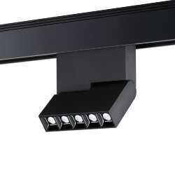 Трековый светильник для низковольного шинопровода «Novotech» 358535, серия: KIT (крепление к треку)