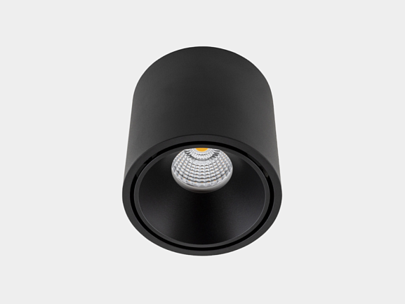 Светильник светодиодный потолочный накладной , серия GW, Черный, 20Вт, IP20, нейтральный белый (4000К), GW-8701-20-BL-NW - фото
