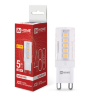 Лампа светодиодная LED-JCD 5Вт 230В G9 4000К 480Лм IN HOME - Фото 2