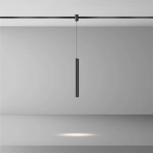 Трековый подвесой светильник Focus Led Flarity 4000K 5Вт 30° (Черный) - фото 4