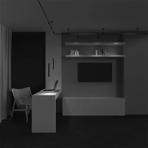 Трековый подвесой светильник Focus Led Flarity 4000K 5Вт 30° (Черный) - фото 5