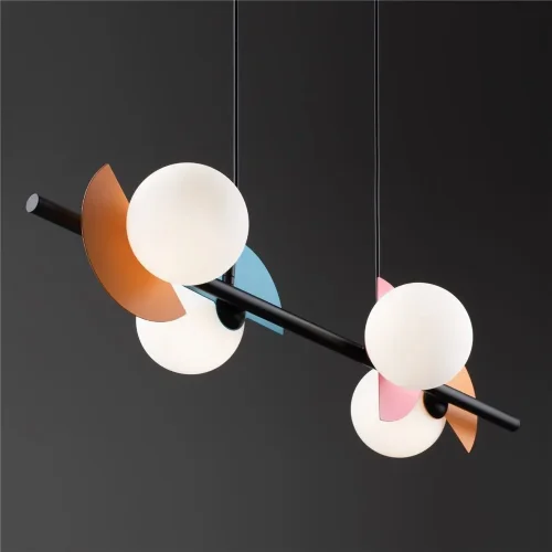 Подвесной светильник Freya FR5391PL-04CFL (Черный) - фото 11