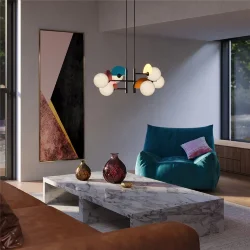 Подвесной светильник Сепия / Sepia (Черный) FR5391PL-04CFL