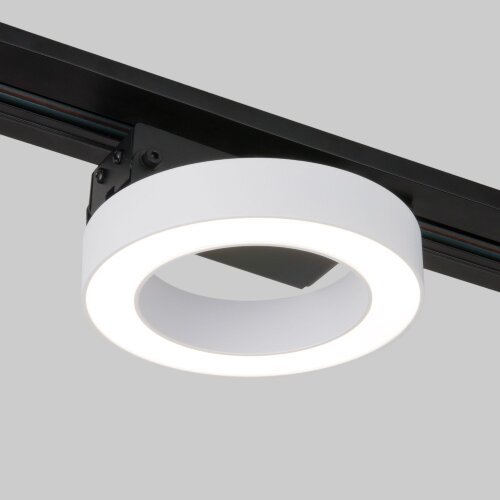 Трековый светодиодный светильник для однофазного шинопровода Spila белый 12W 4200K - Фото 3