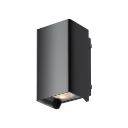 Настенный светильник (бра) Ракушка / Shell 3000K 8Вт IP 54 (Черный) O570WL-L10B3K