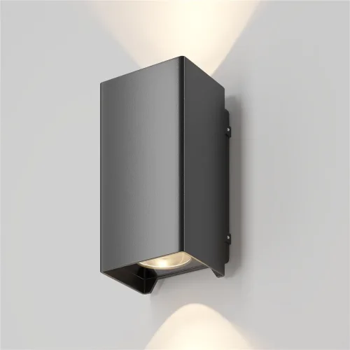 Настенный светильник (бра) Ракушка / Shell 3000К 8Вт IP 54 10° (Черный) O570WL-L10B3K - фото 10