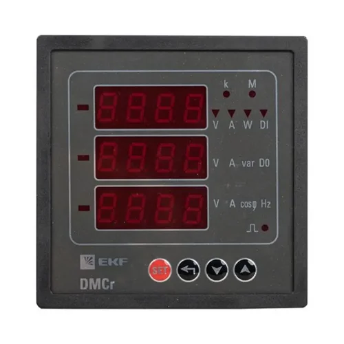 Прибор измерительный цифровой комбинир. DMCr с интерфейсом RS-485 на панель 96x96 (квадратный вырез) PROxima EKF DMC-963r - фото 2