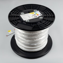Светодиодная лента герметичная MOONLIGHT-ТОР-А336-D30mm 24V Warm3000 (14.4 W/m, IP65, 5m, wire х1) (Arlight, Вывод прямой, 3 года) 050481
