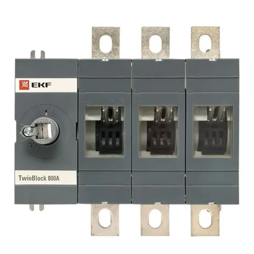 Рубильник 3п 800А без рукоятки управления TwinBlock PROxima EKF tb-s-800-3p - фото 3